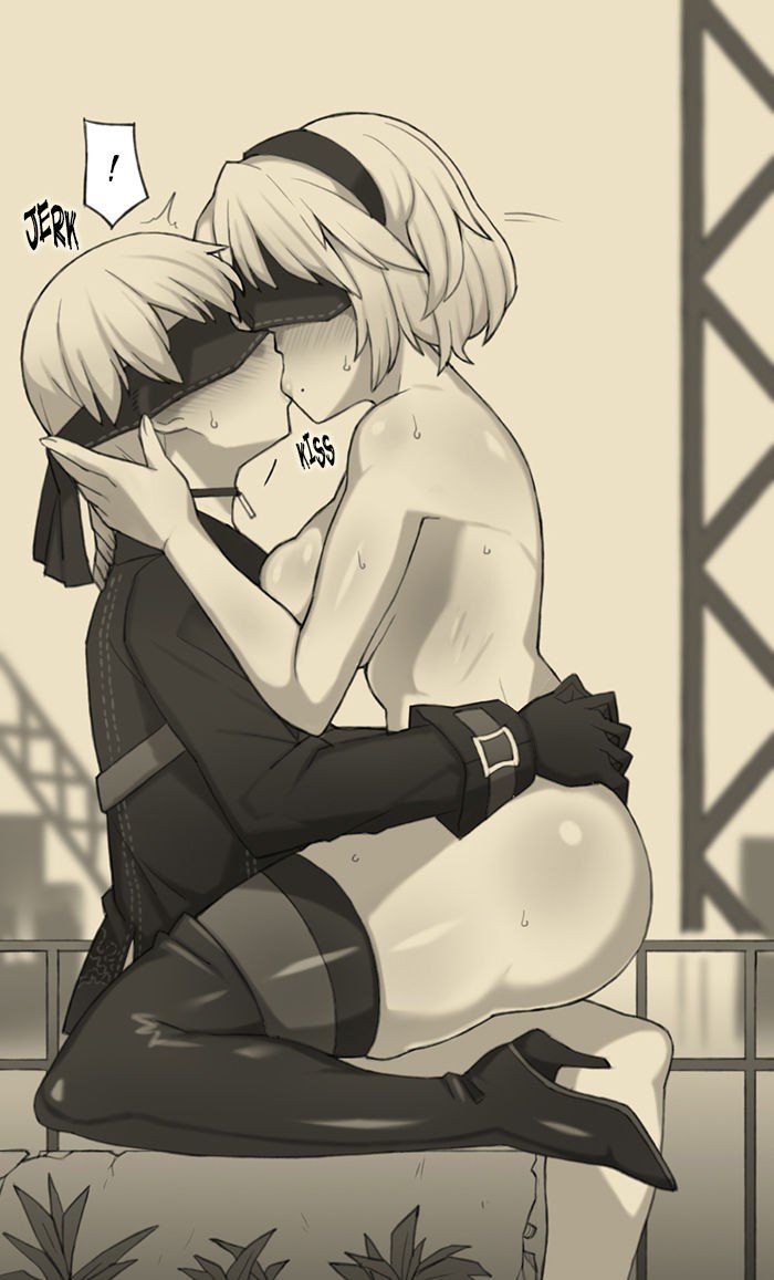 Hentai Manga Comic-2B <3 9S-Read-12